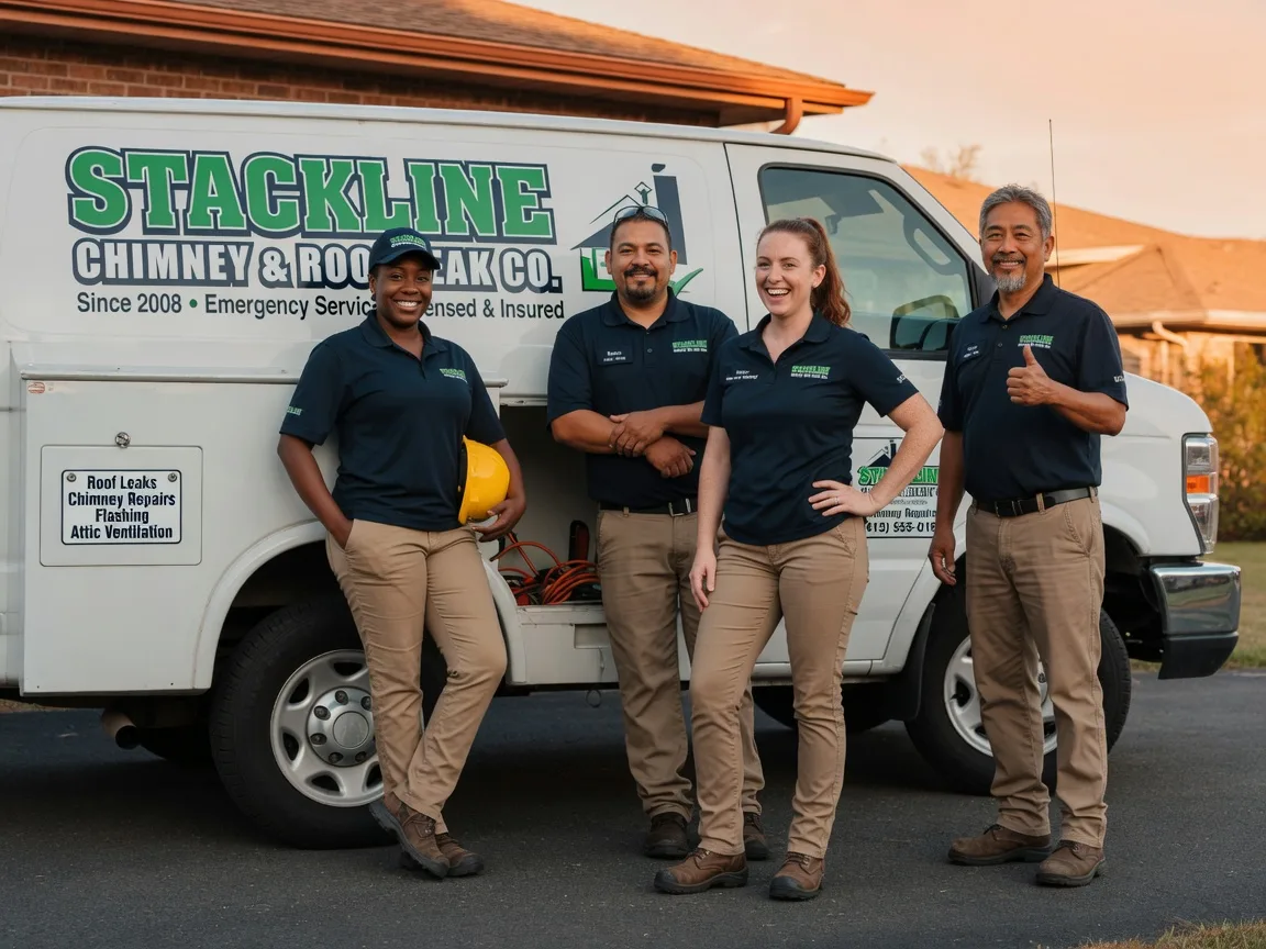 Chimney flashing repair company in Lugoff, SC